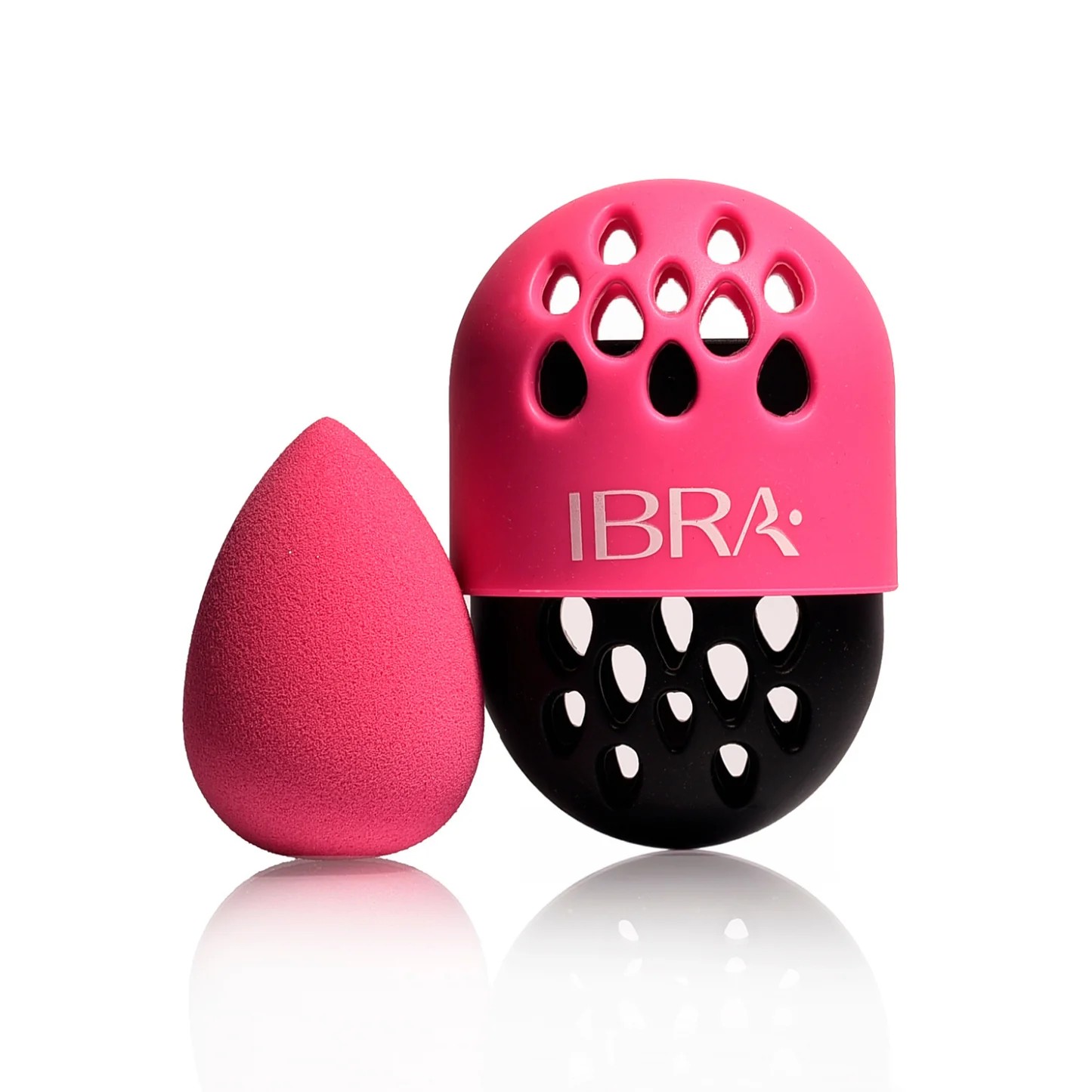 Set Pink Zestaw Gąbeczka do Makijażu z Silikonowym Etui