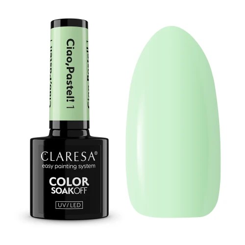 Claresa Lakier Hybrydowy Ciao, Pastel! 1
