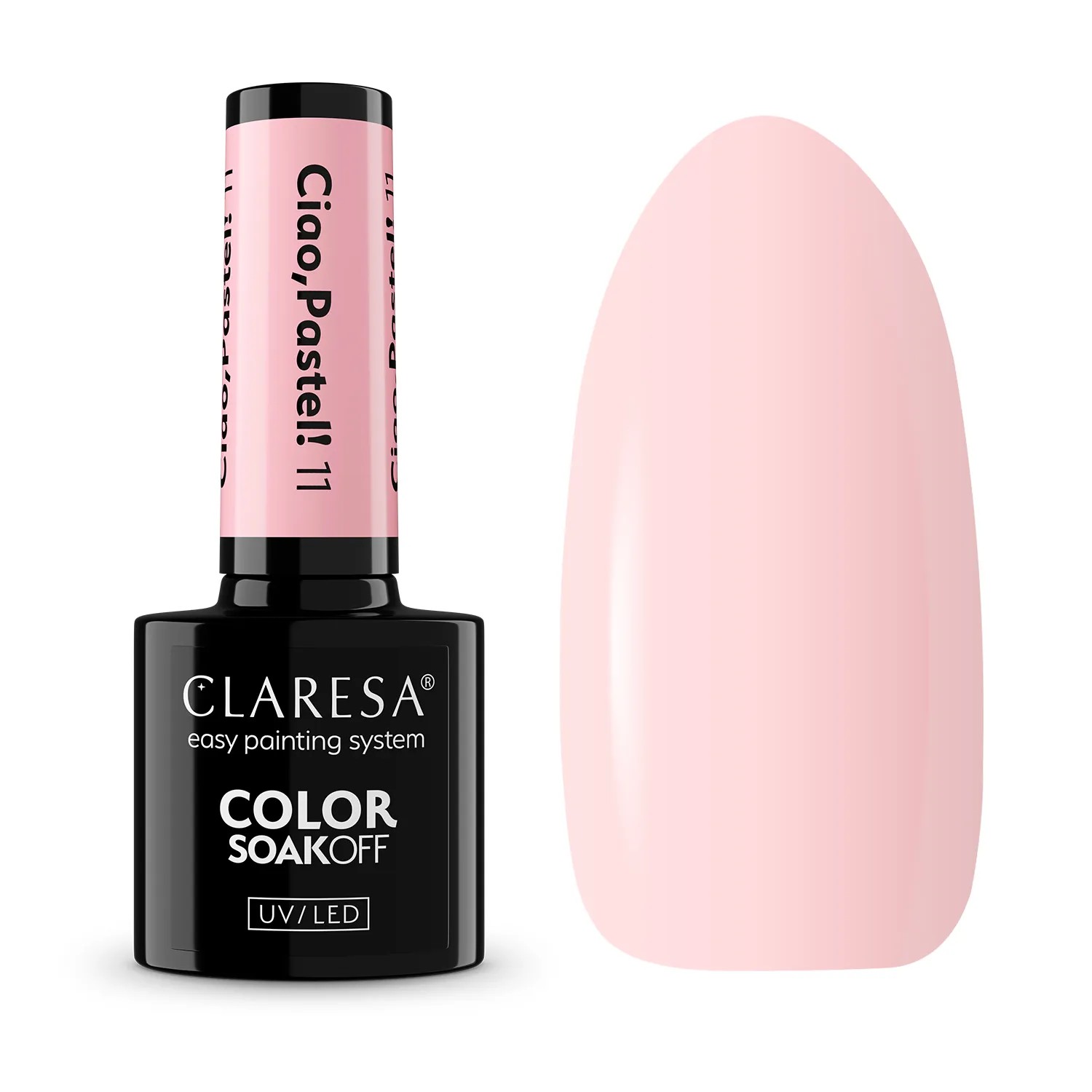 Claresa Lakier Hybrydowy Ciao, Pastel! 11