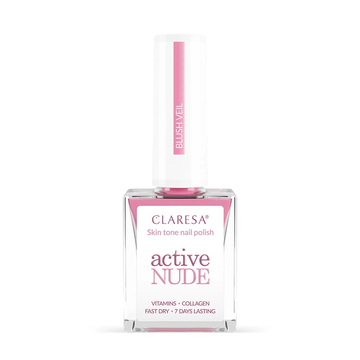 Claresa Active Nude Klasyczny Lakier do Paznokci Blush Veil
