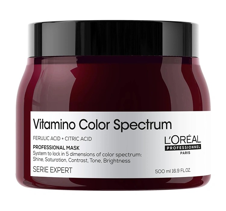 Loreal Professionnel Vitamino Color Spectrum Maska Wzmacniająca Kolor Włosów 500ml