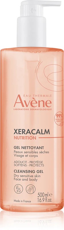 XeraCalm Nutrition Cleansing Gel delikatny żel do mycia dla skóry suchej i wrażliwej