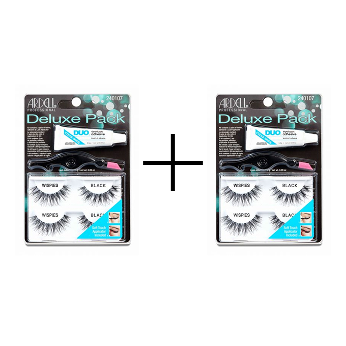 Deluxe Pack Zestaw Startowy Wispies Black 1+1