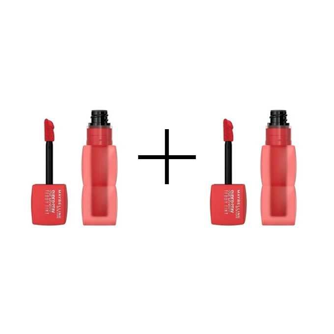 Maybelline Super Stay Teddy Tint Pomadka do Ust 30 Coquettish 1+1