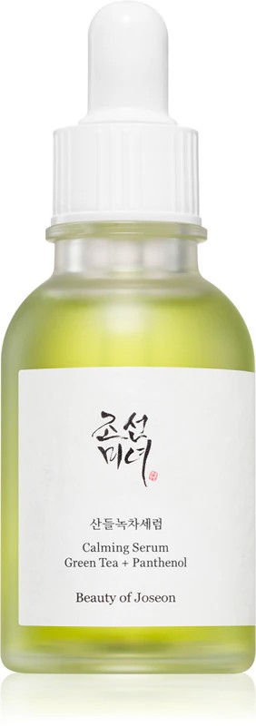 Calming Serum Green Tea + Panthenol Łagodzące Serum do Twarzy