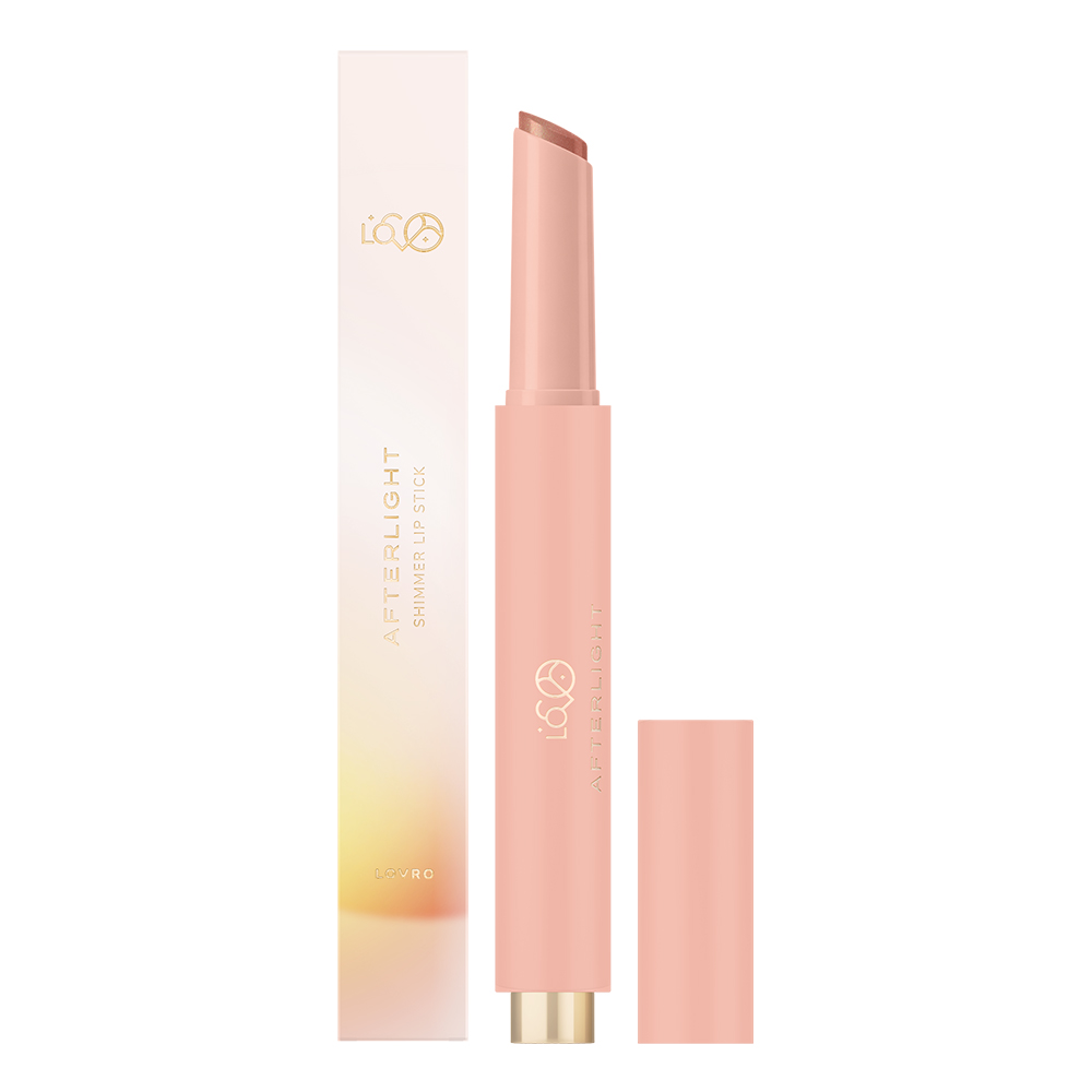 Afterlight Shimmer Lip Stick Balsam do Ust z Drobinkami Optycznie Powiększający Usta 01 Solar Nectar
