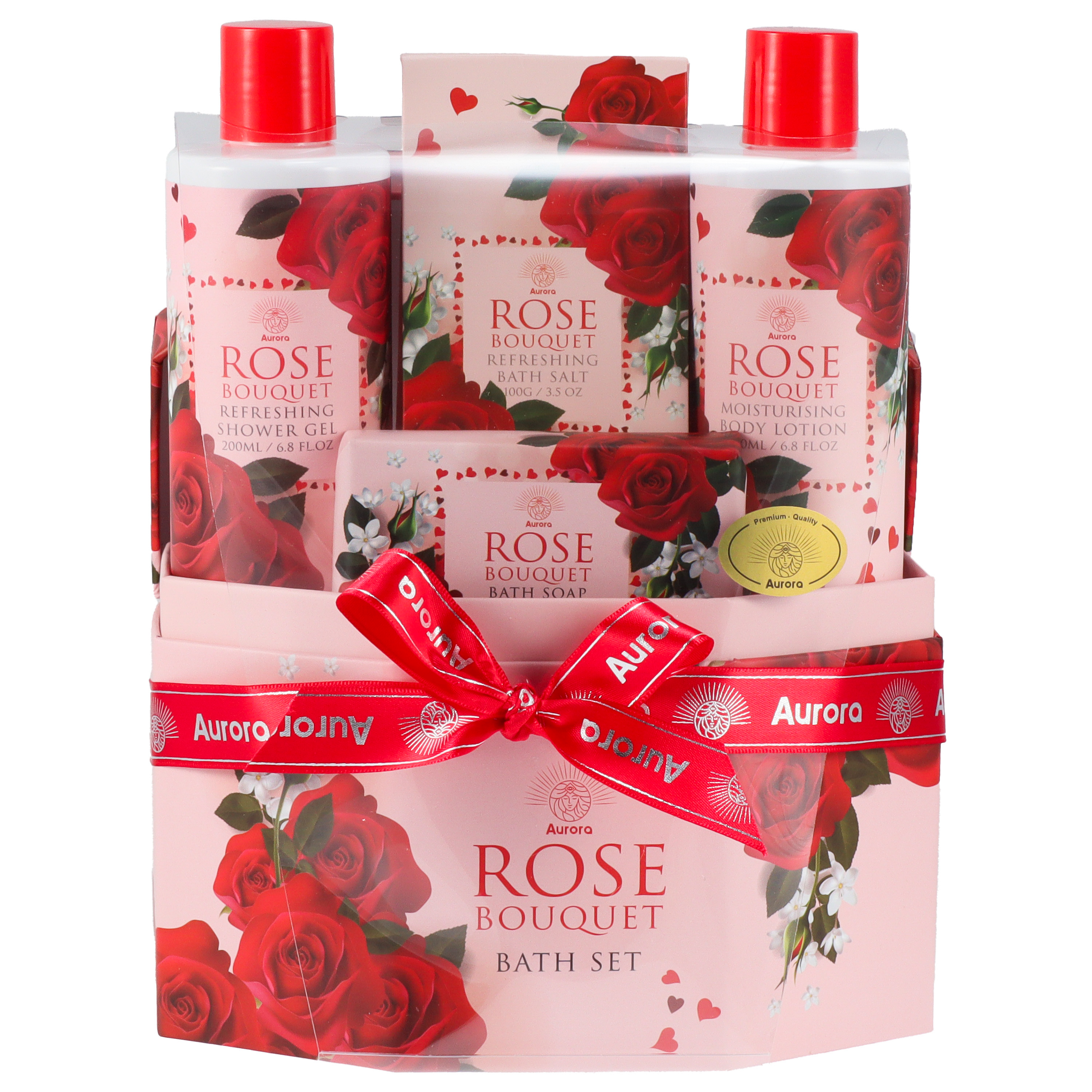 Zestaw Kosmetyków do Kąpieli i Pielęgnacji Ciała Rose Bouquet