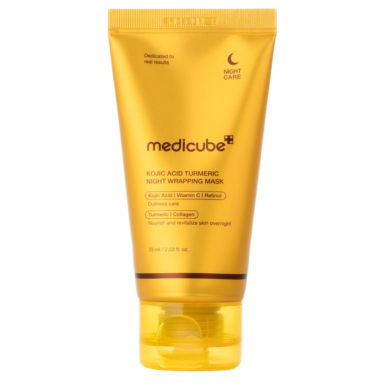 Kojic Acid Turmeric Night Wrapping Mask Całonocna Maska Wygładzająca z Kwasem Kojowym