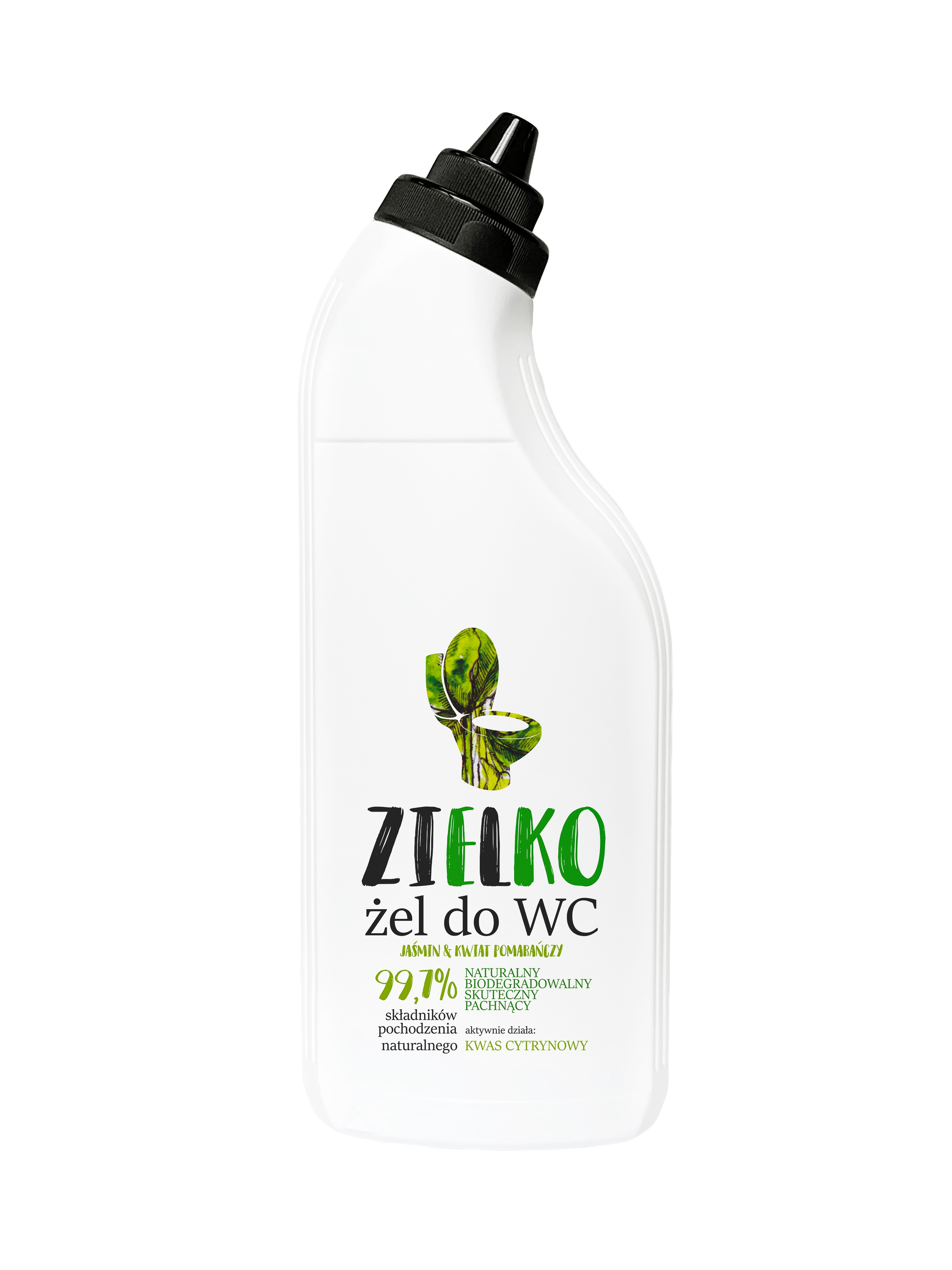 ZIELKO Żel do WC Jaśmin i Kwiat Pomarańczy 500ml