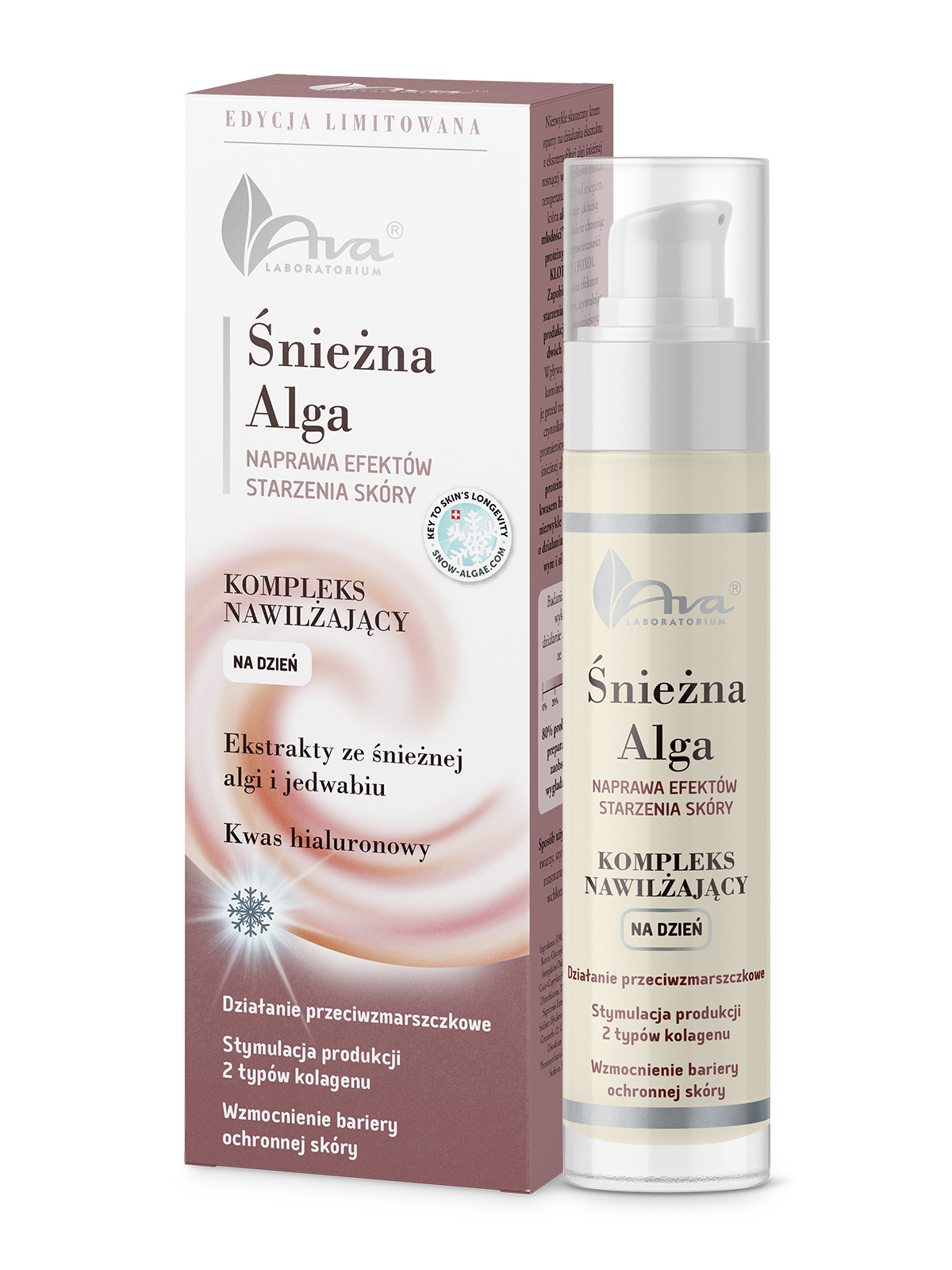 AVA Alga Śnieżna Kompleks Odżywczy na Dzień 50ml